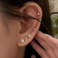 ราคา ต่างหูางหู ตุ้มหู จิว ต่างหูผู้ชาย Black Gothic Barbell Earring Fashion (50350604721)