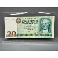 ราคา ธนบัตรรุ่นเก่าของประเทศเยอรมันชนิด20Mark ปี1975 UNC (50906618955)
