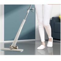 ราคา ไม้ถูพื้น Flat Mop ไม้ถูพื้นแบบรีดน้ำและฝุ่นผง ในตัว Lazy Mop พร้อมผ้า 2 ผืน ไม้ถูพื้นหัวแบน หมุนได้ 360 องศา (993689038)