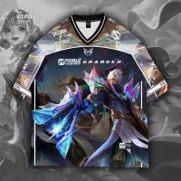 ราคา VELVOR PREMIUM OVERSIZE JERSEY - KIDS & ADULTS JERSEY - MOBILE LEGEND GANGER JERSEY - FULL PRINT JERSEY - VELVOR NATION (54307056896)