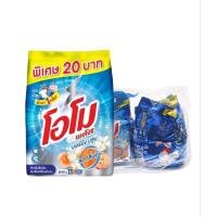ราคา โอโม พลัส ผงซักฟอก สูตรเข้มข้น กลิ่นมอนิ่ง บลูม สีฟ้าขนาด 200กรัมx6ถุง (57202582464)