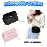 ราคา KMM T41 MINMIN FUR PETAK SLING BAG / WOMENS BAG / WOMENS SLING BAG WOMENS SLINGBAG (42114679709)
