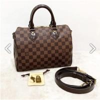 ราคา LV Damier Speedy 25 Bandouliere (22723979681)