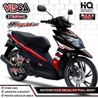 ราคา Hayate 125 Full Body Decal - Hayate Fullbody Sticker - Suzuki Hayate 125 Decal - Hayate Hitech Variation Striping (52509052937)