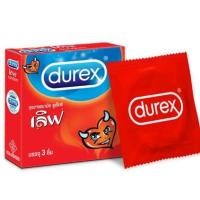 ราคา Durex เลิฟ 3 ชิ้น ถุงยางอนามัย (25626743107)
