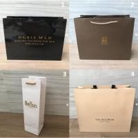 ราคา ถุงกระดาษ ถุง DGRIE MAN , PRYCE , The bottles , THE DECORUM ของแท้ สวยมาก ถุงไวน์ มีลายของแบรนด์ ถุงเรียบหรู สภาพใหม่ (18766877561)