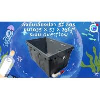 ราคา อ่างเลี้ยงปลาลังทึบสีเทา (วาล์วขาว) ขนาด 35x53x28 CM จุน้ำได้ 52 ลิตร อ่างเลี้ยงปลาพลาสติก อ่างปลาบอลลูน มีระบบวาล์ว (57860218007)
