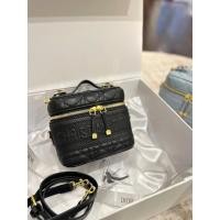 ราคา Daigou เกรด D Home DIOR 25 TRAVEL BAG สไตล์ใหม่ไหล่ Messenger BAG กระเป๋าเครื่องสําอาง Box BAG (41681525081)