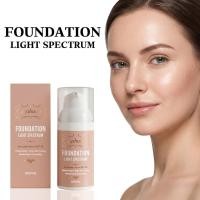 ราคา SPF50 Sunscreen Foundation 30g - Light Spectrum Moisturizing Even Skin Tone Refreshing คอนซีลเลอร์ Long Wear (45661158661)