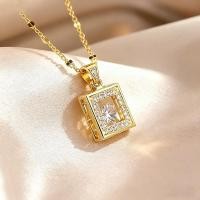 ราคา สร้อยคอเพชรหยดน้ำ สร้อยคอผู้หญิง จี้รูปหยดน้ำประดับเพชรเพทายชุบแพลตตินัม ป้องกันภูมิแพ้ (45750225798)