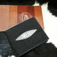 ราคา stingray skin pocket coinกระเป๋าใส่เหรียญหนังปลากระเบน (6494012969)