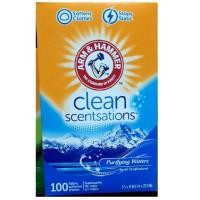 ราคา Arm & Hammer Fabric Softener Sheets Classic 100Sheets (23920062637)