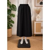 ราคา [PRELOVED LIKE NEW] กระโปรงผู้หญิง PLAIN BLACK LONG (45008639859)