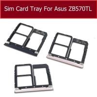 ราคา JDT ถาดซิมการ์ดสําหรับ Asus Zenfone Max Plus ZB570TL ซิมการ์ดที่ใส่ถาด Card Memory Reader อะแดปเตอร์สล็อตอะไหล่ (47758958222)