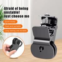 ราคา Mini Fill Light Clip Camera Flash Holder With 360 Swivel Ball-Head 1/4 Screw Mount Phone Tripod Tablet Mount Clamp (46554758742)