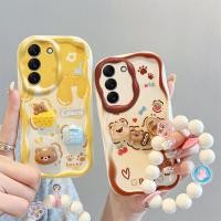 ราคา เคส For Samsung Galaxy S21 / S21FE / S21Plus / S20FE 5G TPU เคสโทรศัพท์ตุ๊กตา 3D แบบครีมมีหลายรูปแบบ BBNYGZ. (44852510449)