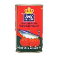 ราคา มงกุฎทะเล ปลาแมกเคอเรลในซอสมะเขือเทศ Mongkut Talay Mackerel in Sauce 145g. (40681427919)