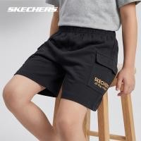 ราคา Skechers สเก็ตเชอร์ส กางเกงขาสั้นเด็กผู้หญิง Girl Shorts Apparel - SL125G093-DKG1 (40206841267)