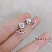 ราคา หน้ายิ้มออกแบบเต็มจริง มอยซาไนต์ ต่างหูเพชรทั้งหมดหินผ่าน ทดสอบที่ถอดออกได้แบรนด์หรูแฟชั่น ส925 ต่างหูสําหรับผู้หญิง (51008763063)