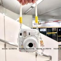 ราคา [กระเป๋ากล้องขายดี] เหมาะสําหรับ Fuji Polaroid mini12/11 Protective Case ชุดน่ารัก Mini se Camera Diagonal Protective Case (49910229337)