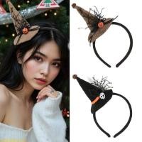 ราคา Time Practical ผ้าแม่มด Headpiece ธีมฮาโลวีน Party Hairband ชุดเด็ก (42929568834)