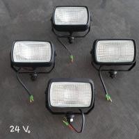 ราคา ชุดไฟหัวเก๋ง 4 ดวง 24V. ไฟรถแม็คโคร ไฟหัวเก๋ง (3877675927)
