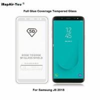ราคา กระจกนิรภัย กันรอย กาวเต็ม เต็มจอ เก็บขอบ 5D Samsung Galaxy J6 2018 สีขาว (4251927150)