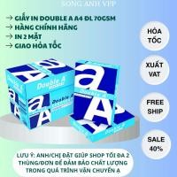 ราคา ราคาถูก กระดาษพิมพ์ A4 Double A 70gsm กระดาษพิมพ์ A4 500 แผ่น เครื่องเขียน - SONG ANH VPP (44014560212)