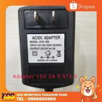 ราคา Adapter 15v 2a (2.5mm) อะแดปเตอร์ 15โวล์ท2แอมป์ (7338949895)