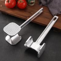 ราคา Tw Duty เนื้อ Mallet สแตนเลสสองด้านเนื้อ Tenderizer เครื่องมือสําหรับสเต็ก Chien หมูปลาและ Veal ห้องครัวทําอาหารค้อน huj (46512254236)