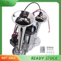 ราคา [luxiang.th] 12V 600Db Dual Horn Super Loud Electric Solenoid Valve Car Electric Air Horn แตรปั๊มไฟฟ้าสําหรับรถยนต์, เรือรถบรรทุกอุปกรณ์เสริมชิ้นส่วน (51559282528)