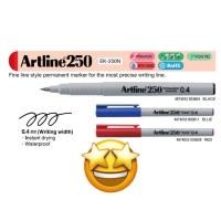 ราคา Artline Permanent Marker 250 EK-250 0.4mm @แคสแซนดรา8526 (40681713872)