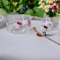 ราคา ❤️พร้อมส่ง❤️chawan ชุดชงมัทฉะ ถ้วยชงมัทฉะเซ็ท 3 ชิ้นลายคิตตี้ (ทรงก้นแบน) (43078045220)