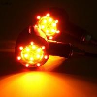 ราคา [B&C] รถจักรยานยนต์จักรยาน LED Amber + สีแดงไฟเลี้ยวไฟกระพริบหลอดไฟ {th} (53508613525)
