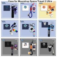 ราคา Case for Moondrop Space Travel 2 Ultra Protective Silicone Cute Astronaut Pendant Cartoon Covers MoonDrop Ultra Sonic Bluetooth Earphone Shell Headphone PortEarphone (56810206569)
