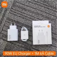 ราคา Original Xiaomi 90W USB Charger EU Turbo Fast Charge Power Adapter สําหรับ Xiaomi 15 14 13 Ultra 12T 11 Poco X7 F6 F7 Pro Redmi หมายเหตุ 14 13 Pro + 6A สาย USB C (51707100638)