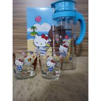 ราคา ชุดเหยือกน้ำพร้อม แก้ว 2 ใบ Line x HelloKitty จาก 7-11 (22064833191)