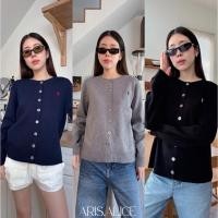 ราคา เสื้อคลุมไหมพรมคาดิแกน ดีเทลปักโลโก้ ฟีลเรียบหรูดูแพงสุดๆ งานทอยืดหยุ่นได้เยอะมากค่า ผ้าตามงานแท้100% เนื้อผ้าทออย่างดี (51962024457)