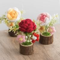 ราคา ผลิตภัณฑ์สําเร็จรูป มือ-ถักกระถางต้นไม้ขนสัตว์โครเชต์ดอกทานตะวันช่อของที่ระลึกตกแต่งบ้านถักดอกไม้6.1 (53261452918)