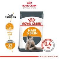 ราคา Royal Canin Hair & Skin Care (0.4กก.) อาหารแมวแบบแห้งสําหรับผู้ใหญ่ Makan Kucing- Feline Care (22143459313)