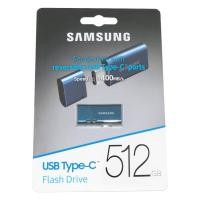 ราคา Samsung 512GB Type-C USB 3.2 Gen 1 Flash Drive (Blue) MUF-512DA/AM, R:400MB/s (29620313212)