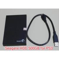 ราคา Seagate External Harddisk(HDD)ความจุ 500GB ลงเกมส์ PS3 ไว้ 19 เกมส์ฮิต เล่นให้เพลินกันไปเลย (19814418230)