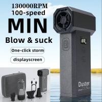 ราคา เครื่องเป่าฝุ่นไร้สาย 130000RPM 2-ใน-1เครื่องดูดฝุ่นฝุ่นเป่า2ใน1เป่าและดูดแบบ คู่-วัตถุประสงค์ สําหรับรถยนต์และบ้านทําความสะอาดลึกช่องว่างโซฟา/มุมตายในรถ/ขนสัตว์เลี้ยง (28536294250)