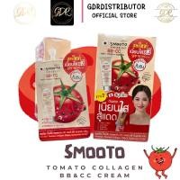 ราคา SMOOTO bb&cc Sunscreen cream Official สมูทโตะ โทเมโท คอลลาเจน บีบี แอนด์ ซีซี ซันสกรีน ครีม (กล่อง6ซอง) (8450129193)