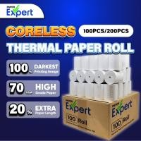 ราคา โรงงานโดยตรง100ชิ้นกระดาษความร้อนใบเสร็จรับเงินม้วน Pos Kertas Resit เครื่องบันทึกเงินสด 80 มม./57 มม.ทุกขนาดที่มีอยู่ (45100058881)