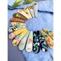 ราคา กิ๊บปักมือ กิ๊บปัก ยางรัดผมปักมือ กิ๊บเป๊าะแป๊ะ กิ๊บ กิ๊บปักแฮนเมด กิ๊บน่ารักๆ กิ๊บวินเทจ ยางรัดผม Embroidery hair clips (43100290625)