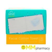 ราคา AIME เอเม่ สำลีแผ่นTOWELขนาด20x24ซม.40แผ่น/กล่อง (25758793036)