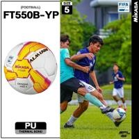 ราคา MIKASA ลูกฟุตบอลหนังมิกาซ่า Football PU #5 th FT550B-YP FIFA PRO (2760) (12221514701)