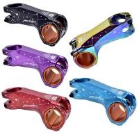 ราคา สีสัน MTB Stem 90 มม.อลูมิเนียม XC AM DH Mountain Road Bike Stem -17 องศา Steer จักรยาน 31.8/35 มม.Handlebar Rainbow Stem (40310770256)