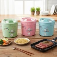 ราคา หม้อไฟฟ้า หม้อต้มอเนกประสงค์ ขนาดเล็กมินิ 1.0ลิตร (23950373178)